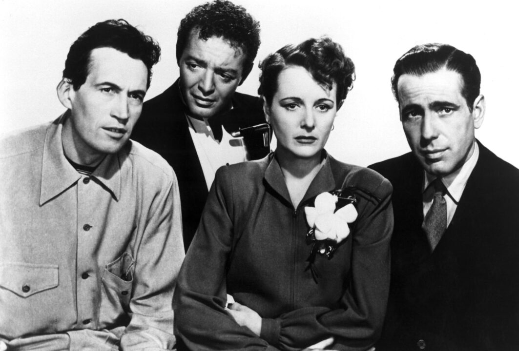 , John Huston, Peter Lorre, Mary Astor, Humphrey Bogart, 1941