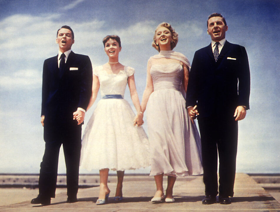 THE TENDER TRAP, Frank Sinatra, Debbie Reynolds, Celeste Holm, David Wayne, 1955