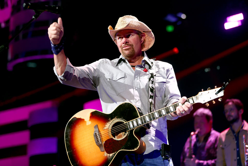 Toby Keith performs onstage during the 2021 iHeartCountry Festival Presented By Capital One at The Frank Erwin Center on October 30, 2021 in Austin, Texas. Editorial Use Only