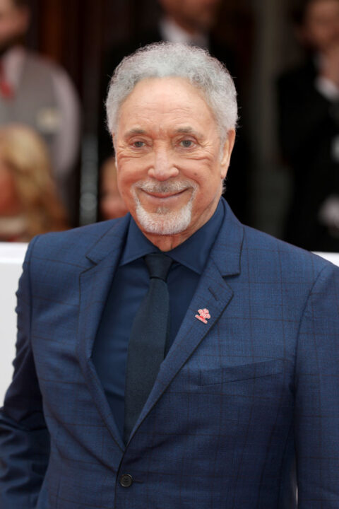 Singer Tom Jones attends 'The Prince's Trust' and TKMaxx with Homesense Awards at London Palladium on March 6, 2018 in London, England