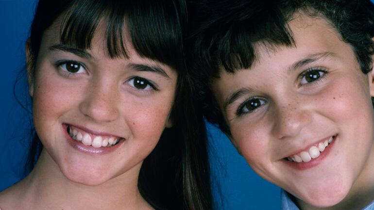 UNITED STATES - JANUARY 31: THE WONDER YEARS - Season One - 1/31/88, Pre-teens Winnie Cooper (Danica McKellar, left) and Kevin Arnold (Fred Savage) learned about life and love growing up in suburban America in the late 1960s.,