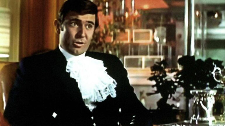 George Lazenby as James Bond in 'On Her Majesty's Secret Service'