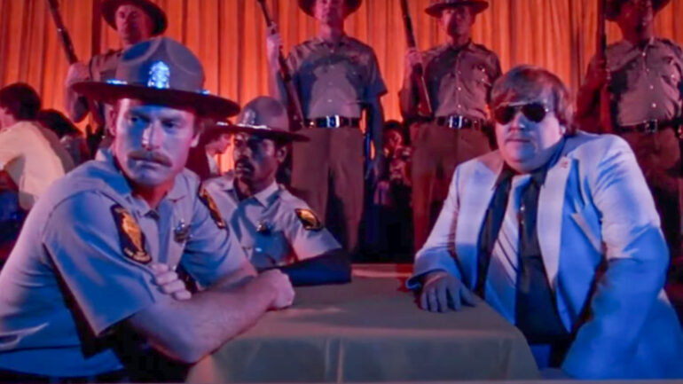 Blues Brothers John Candy screengrab