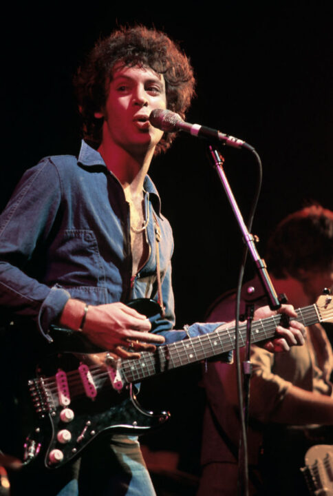 American singer, songwriter, guitarist, and keyboardist Eric Carmen, former member of The Raspberries, performs at Alex Cooley's Electric Ballroom on November 10, 1975 in Atlanta, Georgia, United States