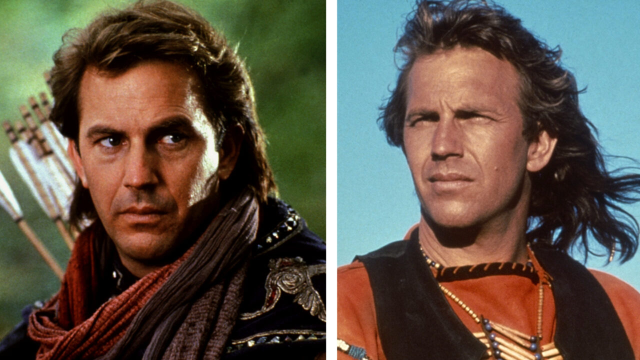 ROBIN HOOD: Dances With Wolves; PRINCE OF THIEVES, Kevin Costner, 1991