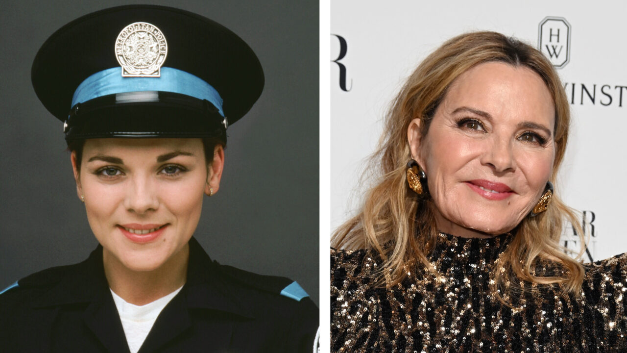 Kim Cattrall Police Academy then & now
