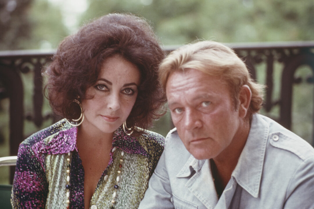 American Actors Liz Taylor and Richard Burton 