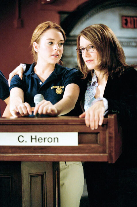 Mean Girls Lindsay Lohan, Tina Fey, 2004