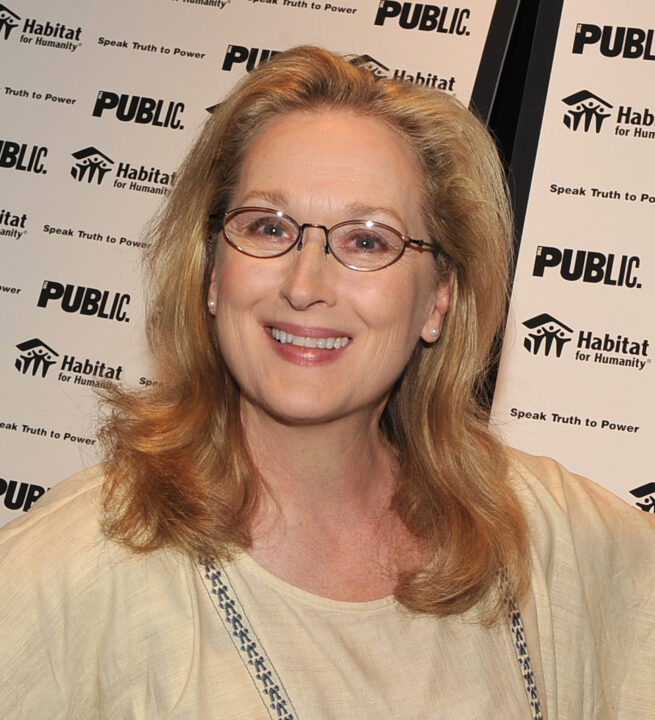NEW YORK - MAY 03: Actor Meryl Streep attends the "Speak Truth To Power: Voices Beyond The Dark" benefit reading at The Public Theater on May 3, 2010 in New York City. 