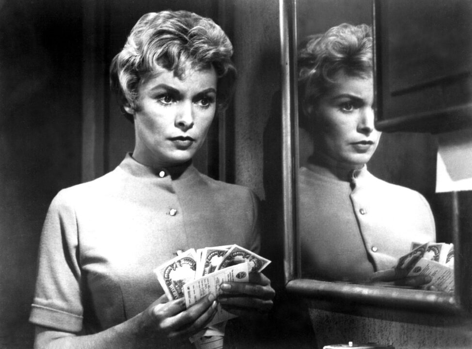 PSYCHO, Janet Leigh, 1960.