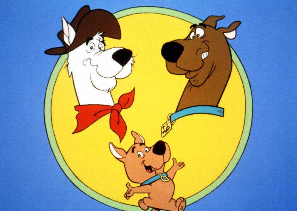 SCOOBY AND SCRAPPY-DOO PUPPY HOUR, clockwise from top left: Yabba Doo, Scooby-Doo, Scrappy-Doo, 1982.