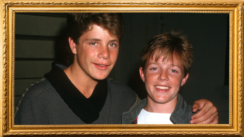 Sean Astin and Mackenzie Astin during Crossroads School Staged 