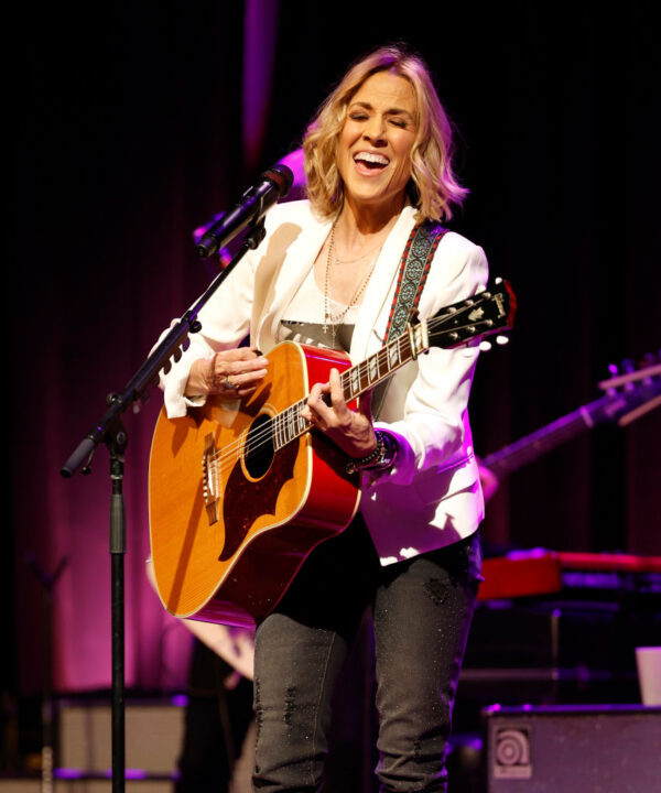 Sheryl Crow performs at the Franklin Theatre on March 23, 2024 in Franklin, Tennessee