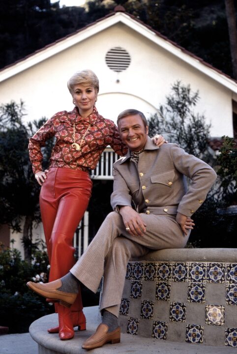 From left, Shirley Jones, Jack Cassidy, 1971 