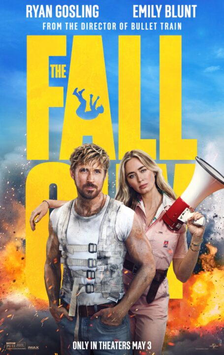 The Fall Guy US poster, from left: Ryan Gosling, Emily Blunt, 2024