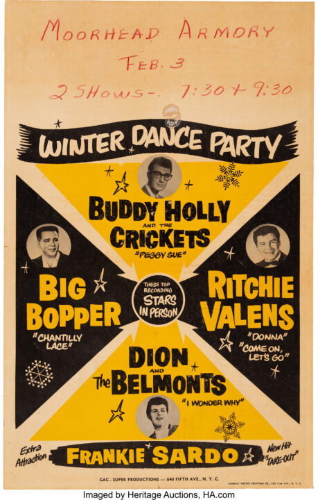 Winter Dance Party poster