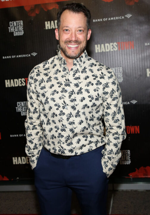 Actor John Tartaglia attends the opening night performance of "Hadestown" at Ahmanson Theatre on April 27, 2022 in Los Angeles, California