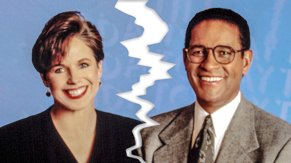 TODAY, (aka TODAY SHOW), 1952-, Katie Couric, Bryant Gumbel, 1990s