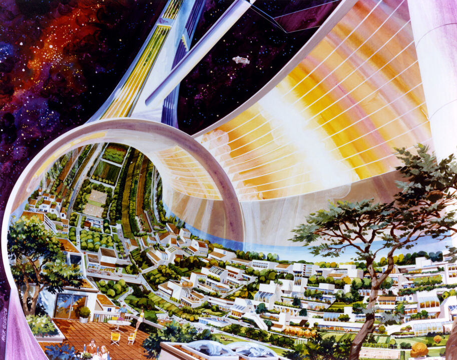 The Stanford Torus space housing concept 1975