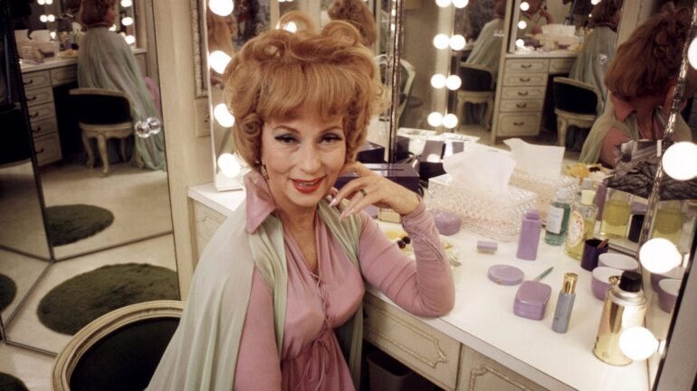 Bewitched Agnes Moorehead, in her dressing room, (1965), 1964-72
