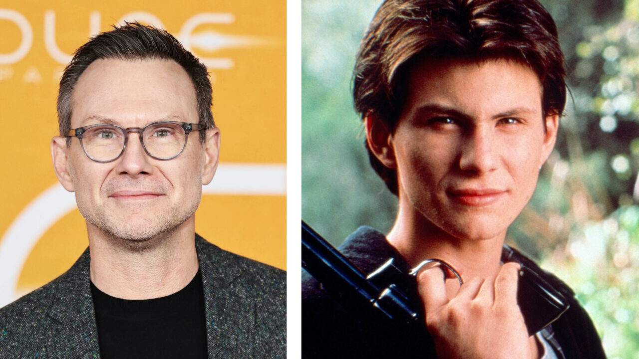Christian Slater now and then Heathers