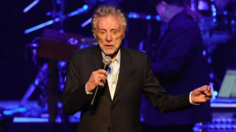 Frankie Valli performs on opening night of Frankie Valli and The Four Seasons' 