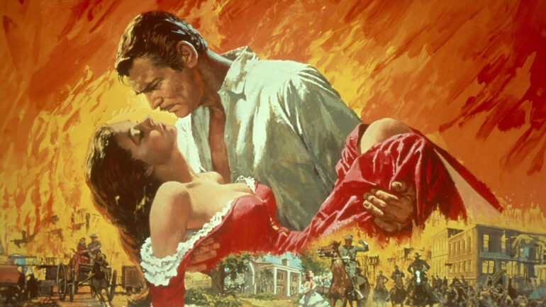 GONE WITH THE WIND, Vivien Leigh, Clark Gable, 1939
