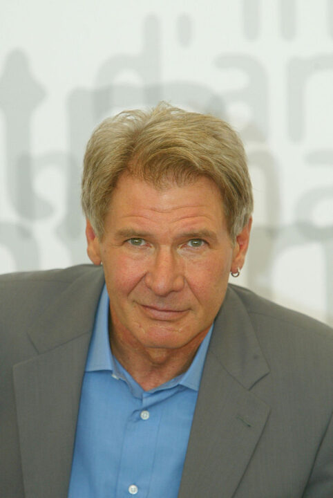 Actor Harrison Ford attends the 59th Venice Film Festival September 1, 2002 in Venice, Italy. Ford presents his film, "K19: The Widowmaker," which is in competition at the festival. The annual Venice Film Festival is one of the oldest and most prestigious cinema events in Europe. The ten day event traditionally sponsors non-Hollywood films and awards the Golden Lion as its top prize