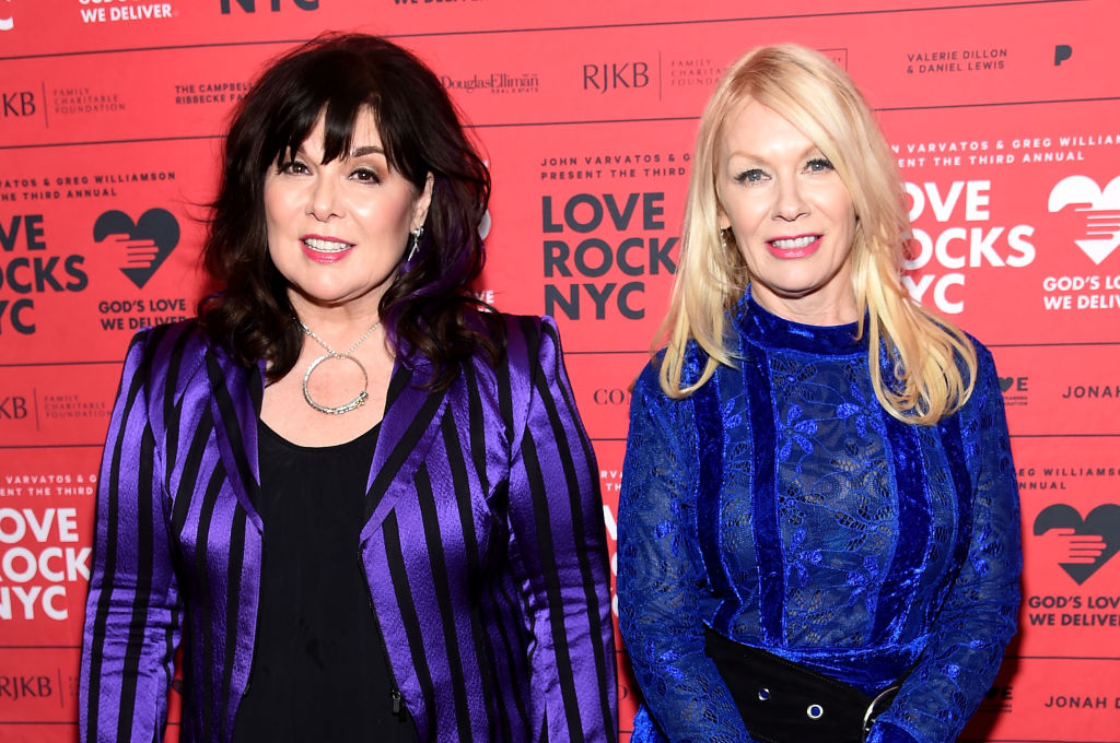 Ann Wilson and Nancy Wilson of the band Heart attend the Third Annual Love Rocks NYC Benefit Concert for God's Love We Deliver on March 07, 2019 in New York City
