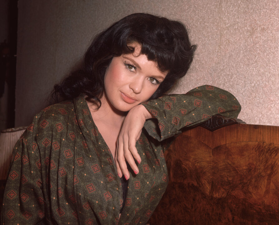 circa 1965: Hollywood film star Jayne Mansfield (1932-1967), formerly Vera Jane Palmer, in unfamiliar guise as a brunette. She had a short career as a kind of living parody of Marilyn Monroe in films such as 'The Girl Can't Help It' (1956), and 'Will Success Spoil Rock Hunter?' (1957). 