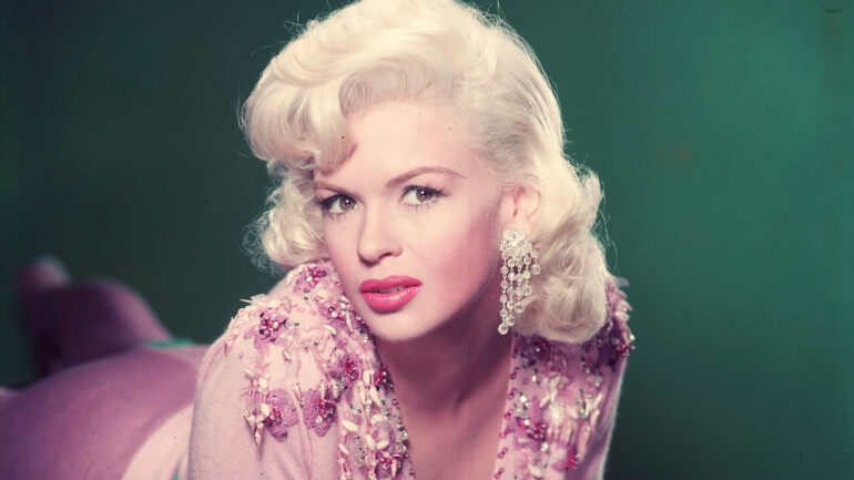 circa 1955: American actress and sex symbol Jayne Mansfield (1933 - 1967).