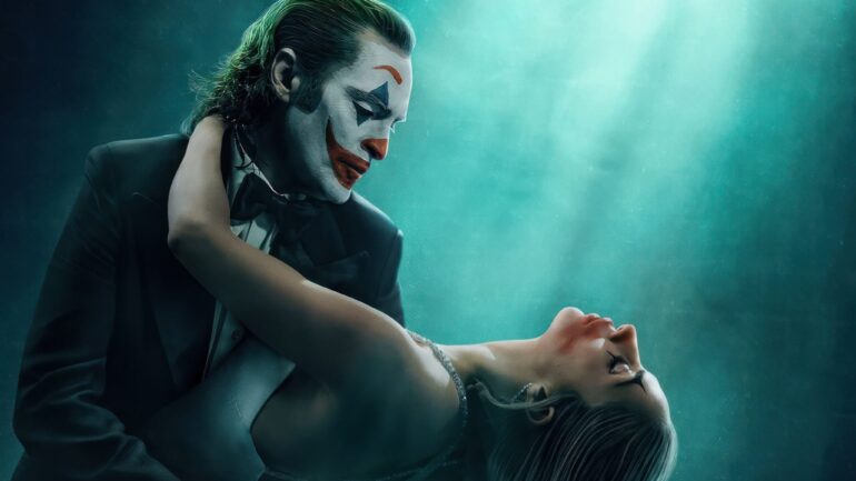 Joker: Folie a Deux US poster, from left: Joaquin Phoenix as Joker, Lady Gaga as Harley Quinn, 2024