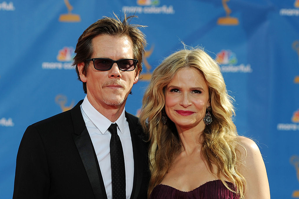 Actor Kevin Bacon and actress Kyra Sedgwick arrive at the 62nd Annual Primetime Emmy Awards held at the Nokia Theatre L.A. Live on August 29, 2010 in Los Angeles, California