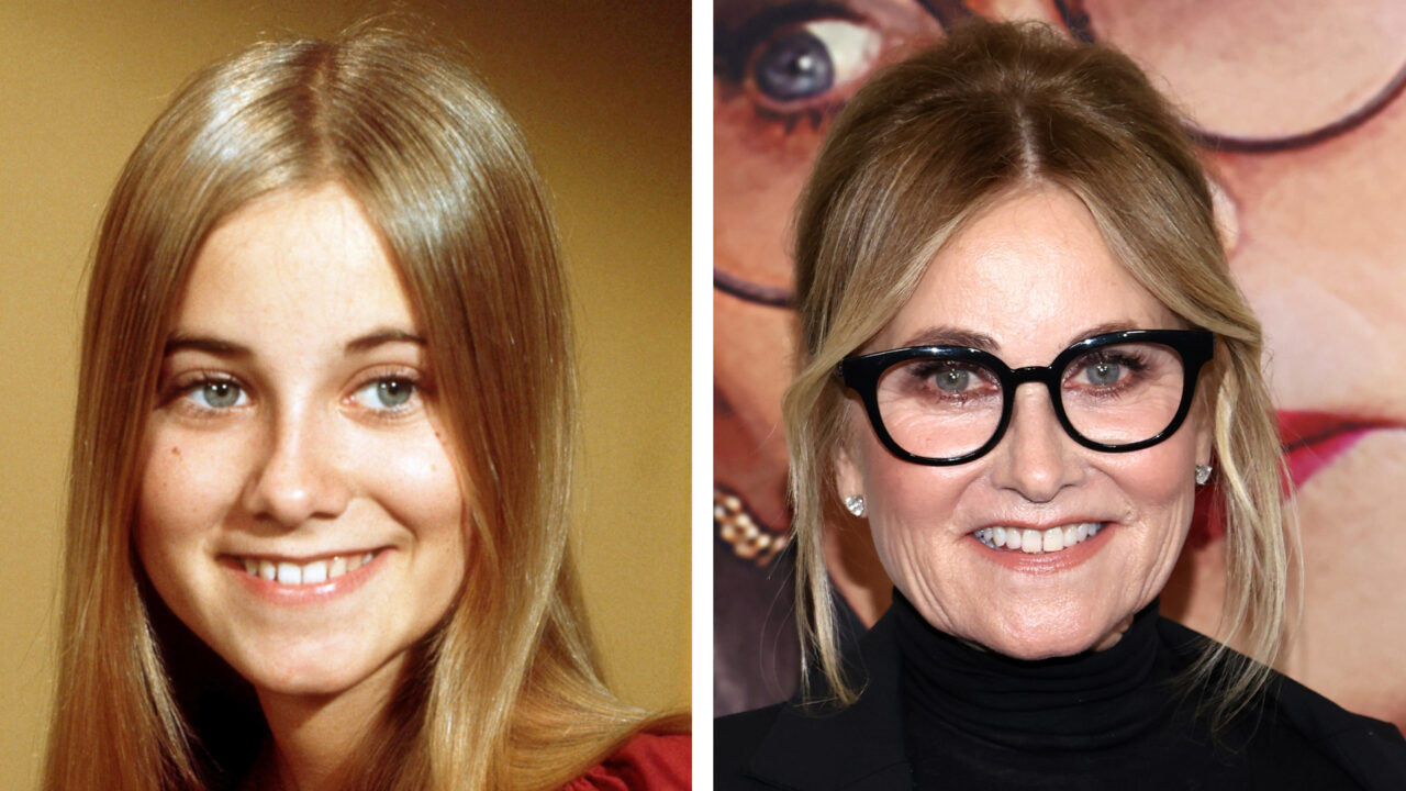 Maureen McCormick 'Brady Bunch' then and now