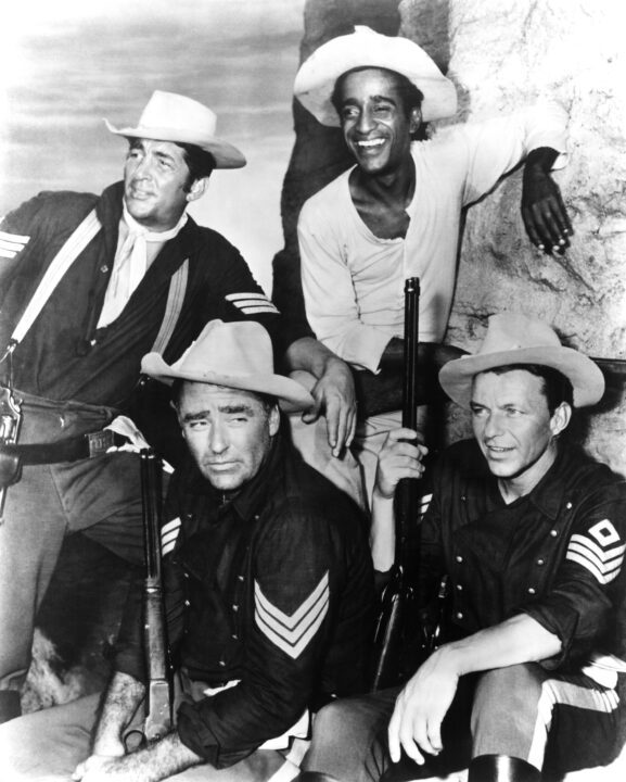 SERGEANTS 3, Dean Martin, Peter Lawford, Sammy Davis Jr., Frank Sinatra, 1962