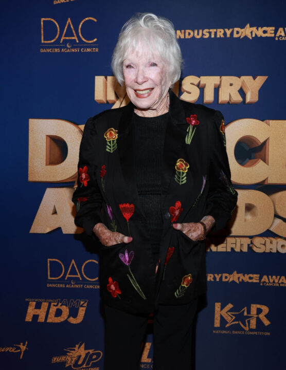 Shirley Maclaine attends the 2023 Industry Dance Awards and Cancer Benefit Show at Avalon Hollywood & Bardot on October 18, 2023 in Los Angeles, California
