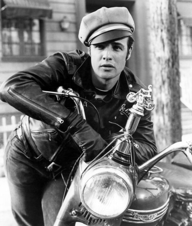THE WILD ONE, Marlon Brando, 1954, leather jacket
