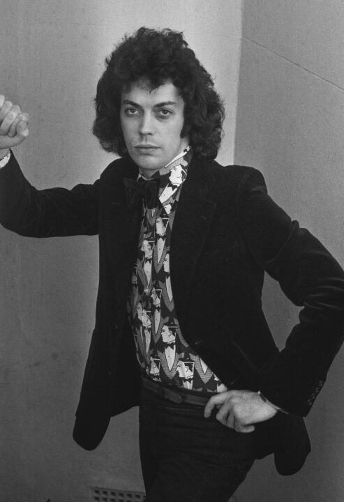 English actor and singer Tim Curry, UK, 23rd January 1974. 