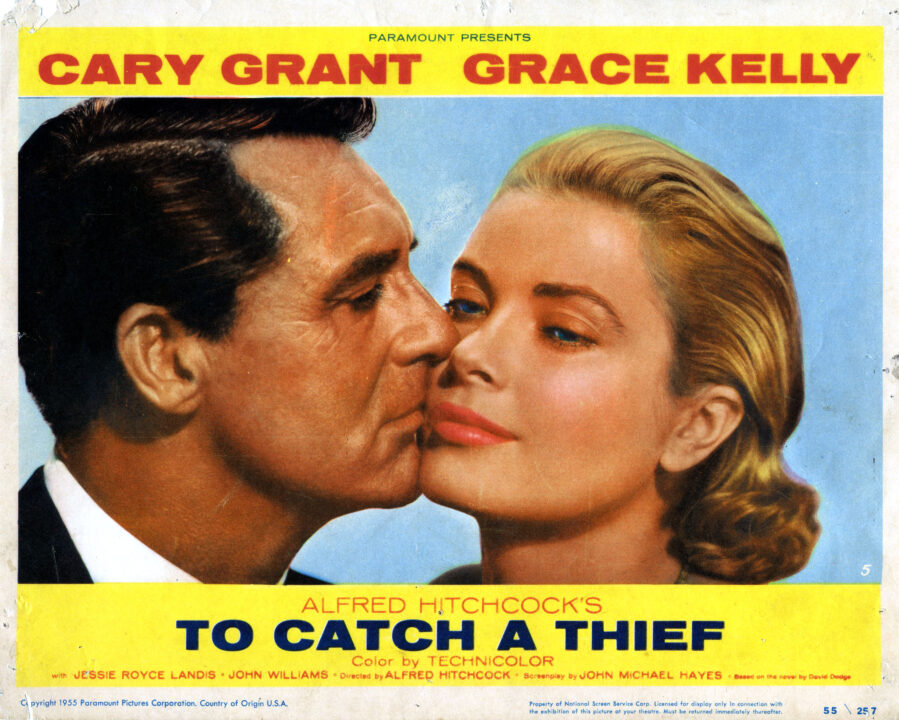 TO CATCH A THIEF, Cary Grant, Grace Kelly, 1955