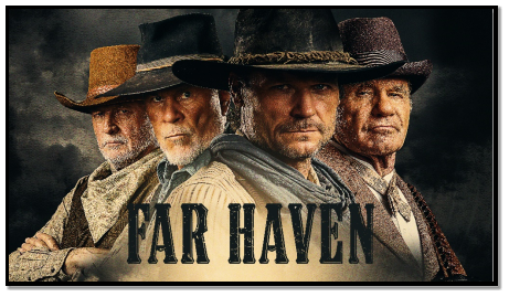 Far Haven credit INSP, Bailey Chase and A Martinez from Longmire reunite