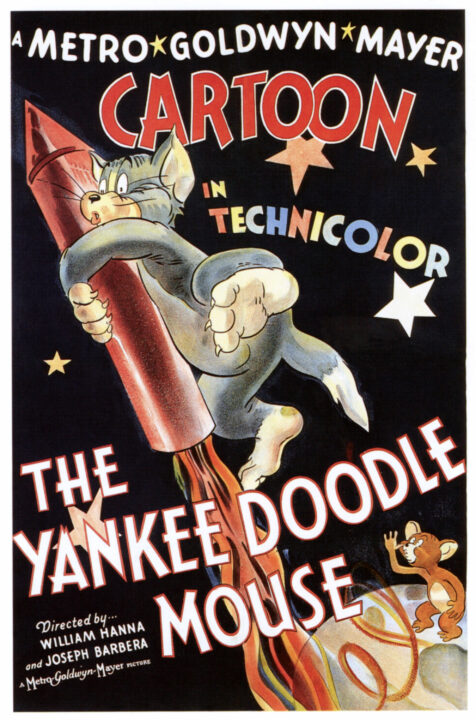 THE YANKEE DOODLE MOUSE, from left: Tom and Jerry, 1943.