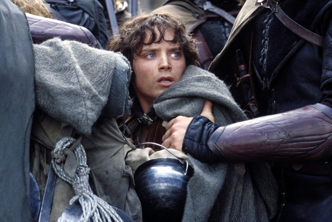 THE LORD OF THE RINGS: TWO TOWERS, Elijah Wood, 2002,