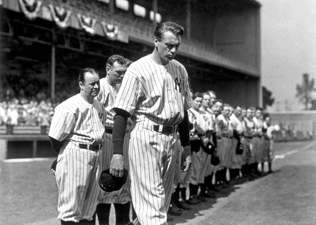 THE PRIDE OF THE YANKEES, Gary Cooper, 1942