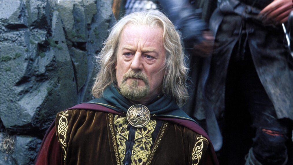 THE LORD OF THE RINGS: TWO TOWERS, Bernard Hill, 2002,