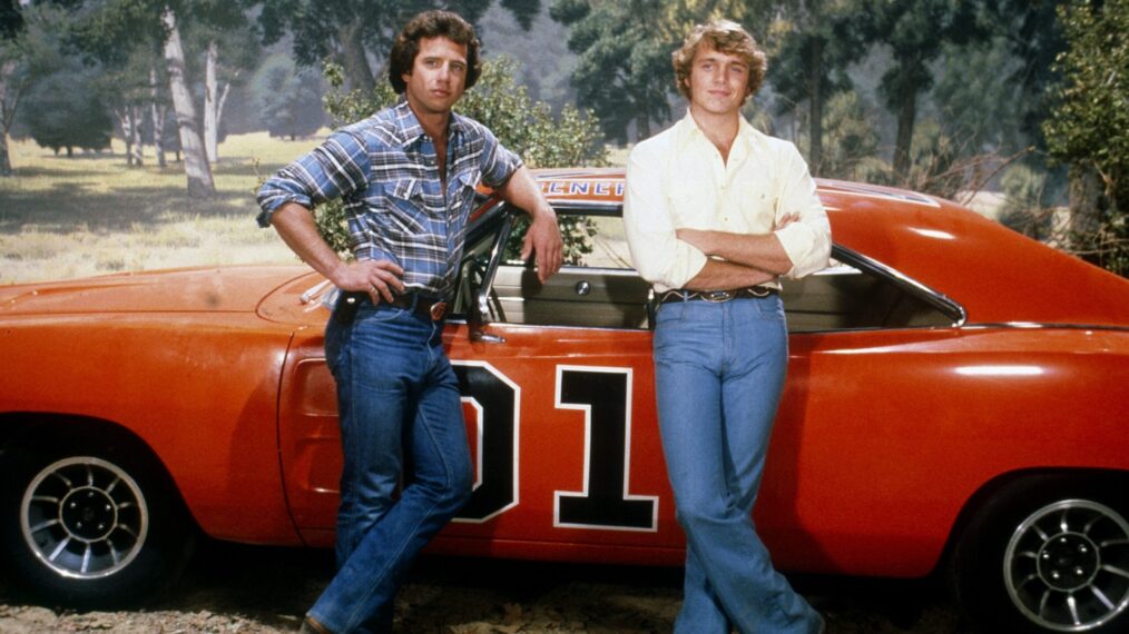 THE DUKES OF HAZZARD, from left, Tom Wopat, John Schneider, 1979-85.