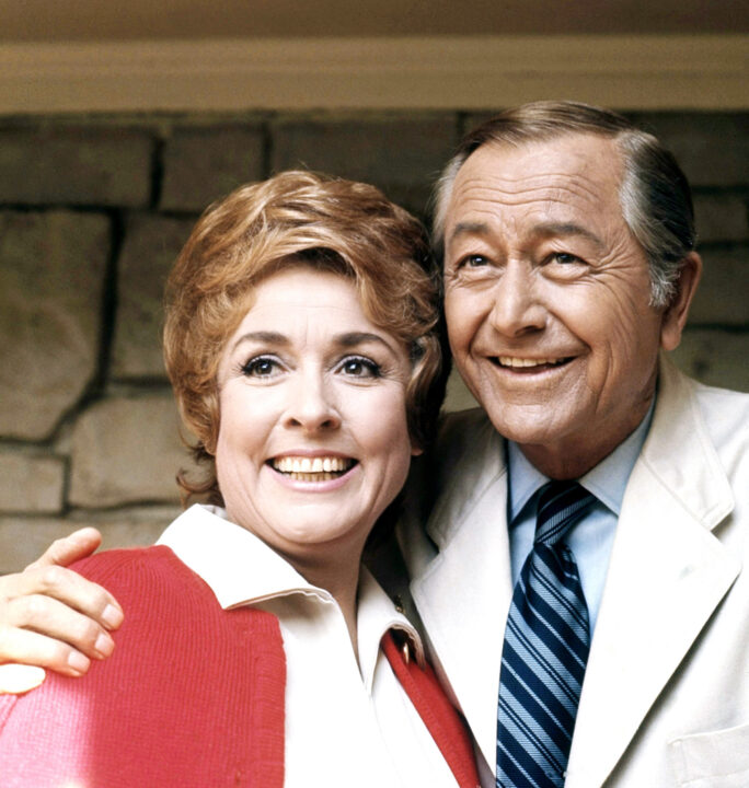 MARCUS WELBY, M.D., from left, Elena Verdugo, Robert Young, 1969-76 (1971 photo).