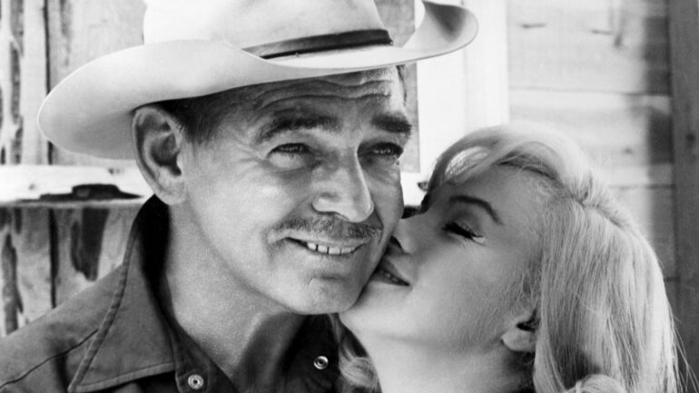 The Misfits Clark Gable, Marilyn Monroe, 1961