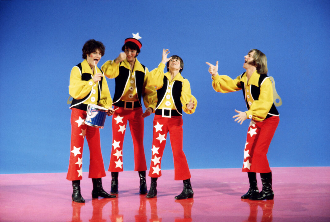 The Monkees Mickey Dolenz, Michael Nesmith, Davy Jones, Peter Tork, 1966-68