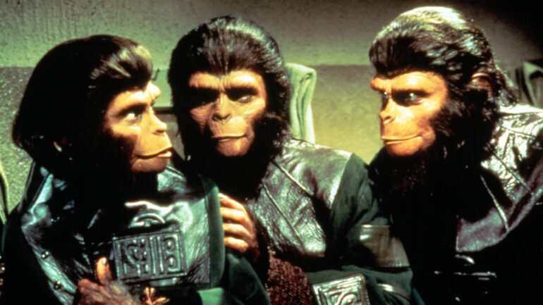 Planet of the Apes Kim Hunter, Lou Wagner, Roddy McDowall, 1968