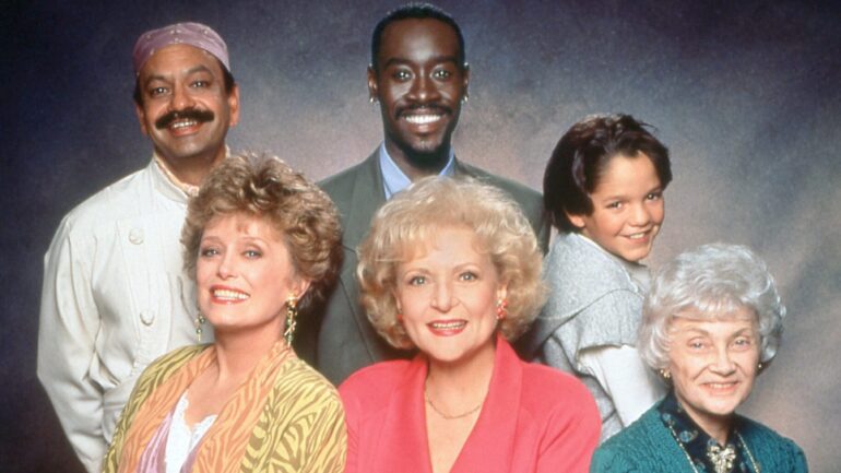 The Golden Palace Cheech Marin, Don Cheadle, Billy L. Sullivan, bottom: Rue McClanahan, Betty White, Estelle Getty, (1992), 1992-93